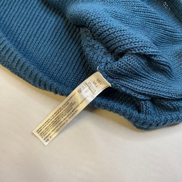 Free People Beach Living In teal Knit Lounge croptop Tank - Picture 2 of 4